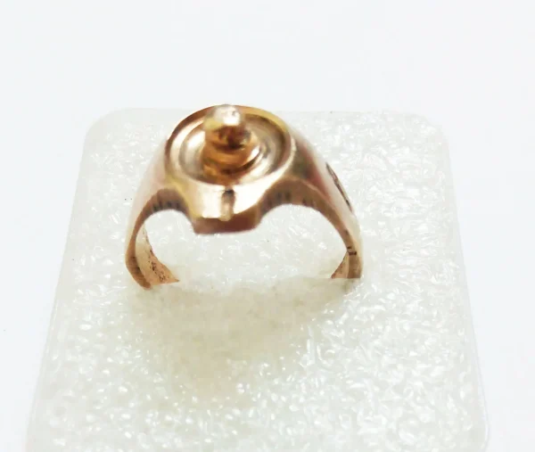 High Quality Copper Shivling Ring (शिवलिंग रिंग कॉपर)