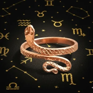 Copper Naag Ring For Kalsarp Dosh Nivaran(काल सर्प दोष निवारक नाग रिंग)